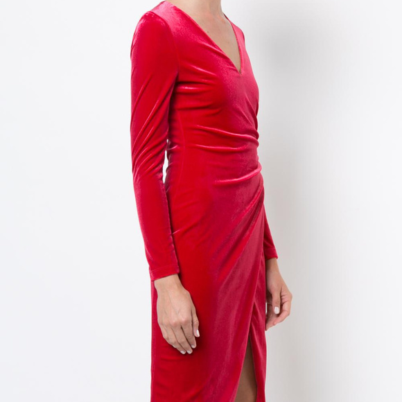 BLACK HALO Miramar Velvet Sheath Dress 6 - Picture 2 of 3